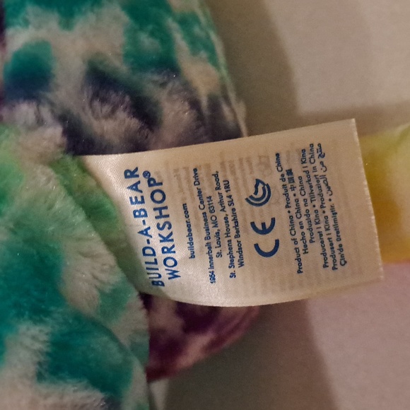 Leopard print Build-a-Bear w/clothes - Picture 3 of 3